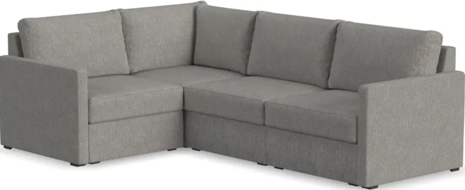 Flex by Flexsteel® 4-Piece Pebble Sectional