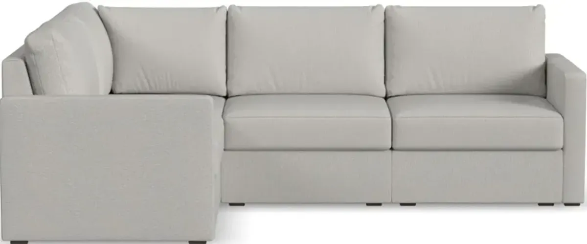 Flex by Flexsteel® 4-Piece Frost Sectional