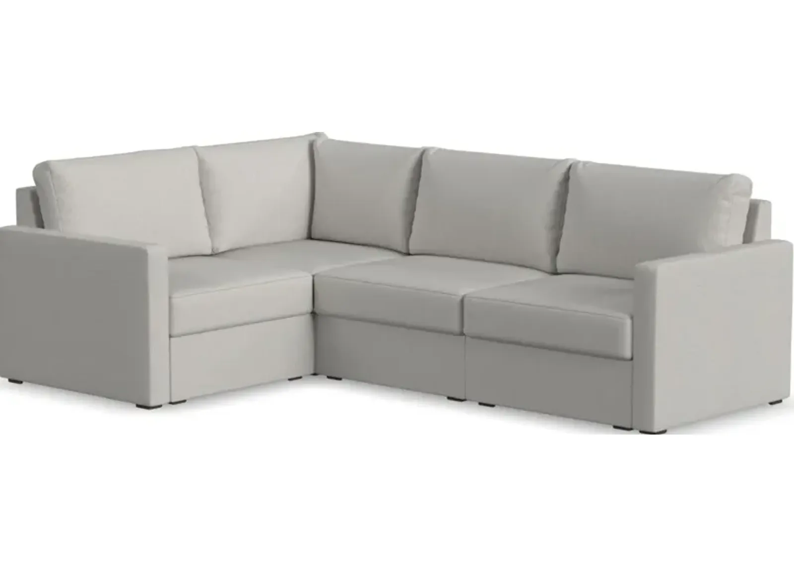 Flex by Flexsteel® 4-Piece Frost Sectional