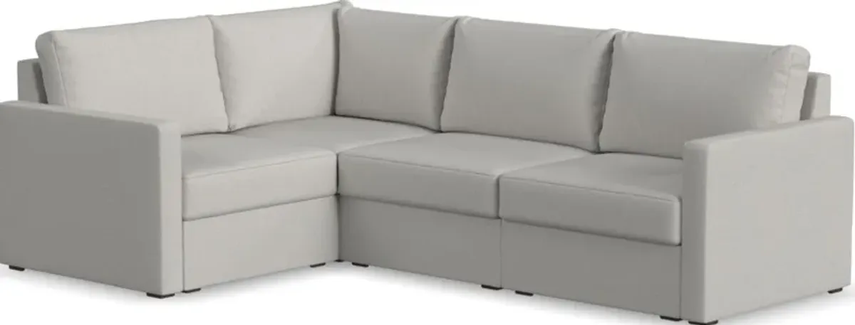 Flex by Flexsteel® 4-Piece Frost Sectional