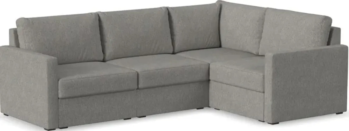 Flex by Flexsteel® 4-Piece Pebble Sectional