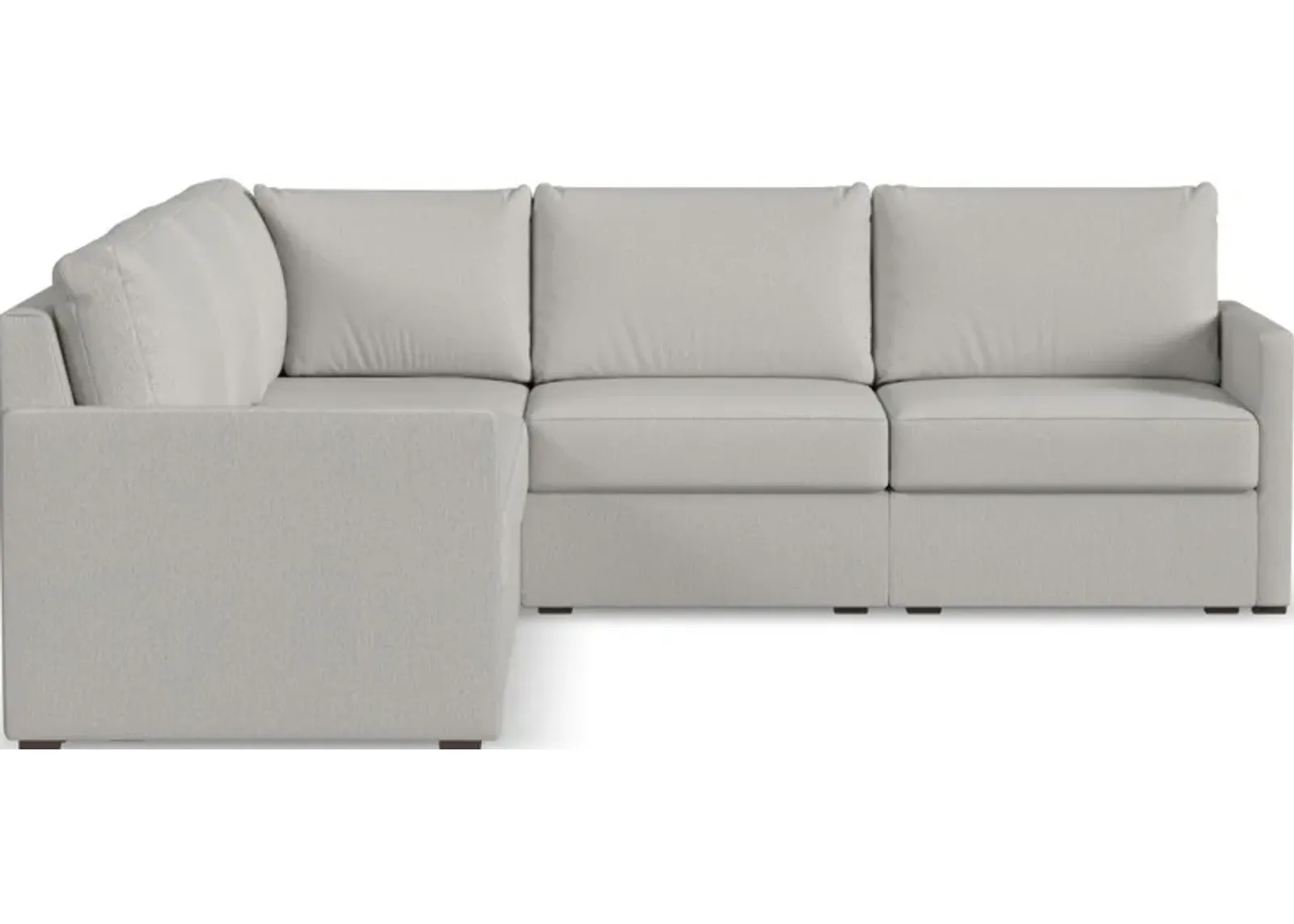 Flex by Flexsteel® 5-Piece Taupe 5-Seat Sectional