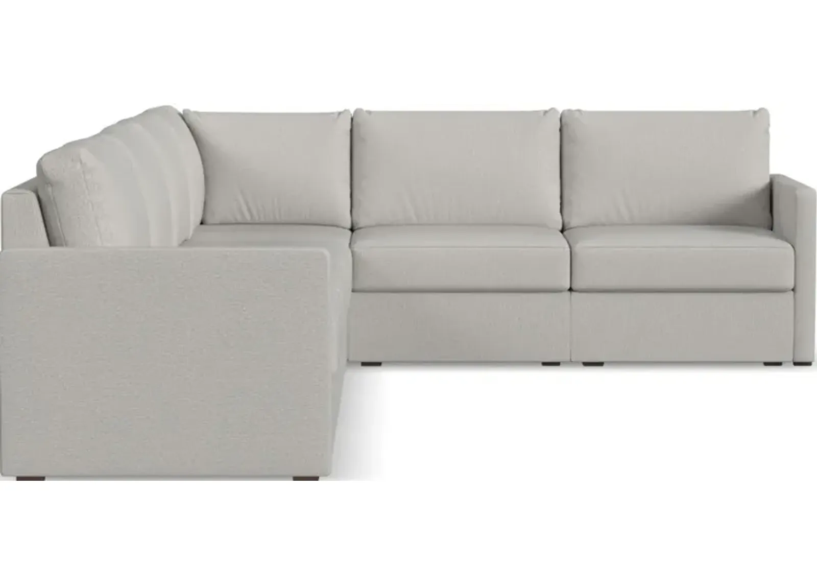 Flex by Flexsteel® 6-Piece Taupe 6-Seat Sectional