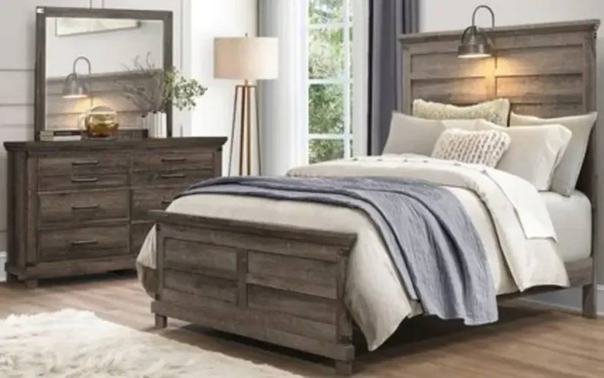 Liberty Furniture Carlisle Court 3-Piece Chestnut King Panel Bedroom Set