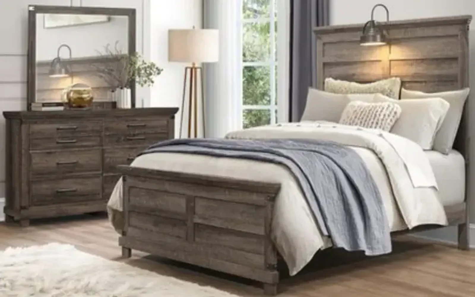 Liberty Furniture Carlisle Court 3-Piece Chestnut King Panel Bedroom Set