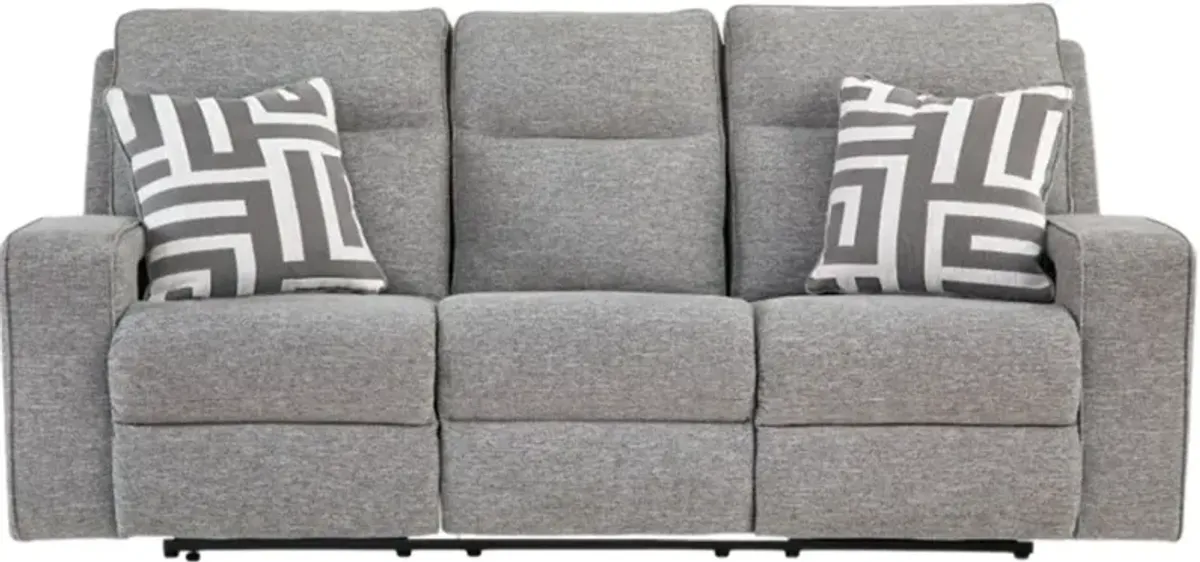 Signature Design by Ashley® Biscoe Pewter Power Reclining Sofa