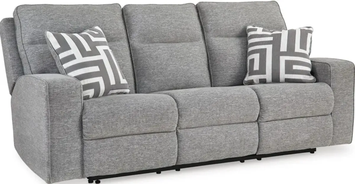 Signature Design by Ashley® Biscoe Pewter Power Reclining Sofa