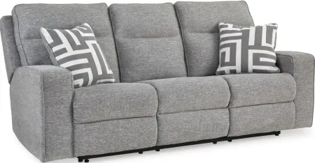 Signature Design by Ashley® Biscoe Pewter Power Reclining Sofa