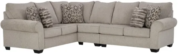 Signature Design by Ashley® Claireah 3-Piece Umber Left Arm Facing Sectional
