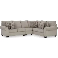 Signature Design by Ashley® Claireah 3-Piece Umber Sectional