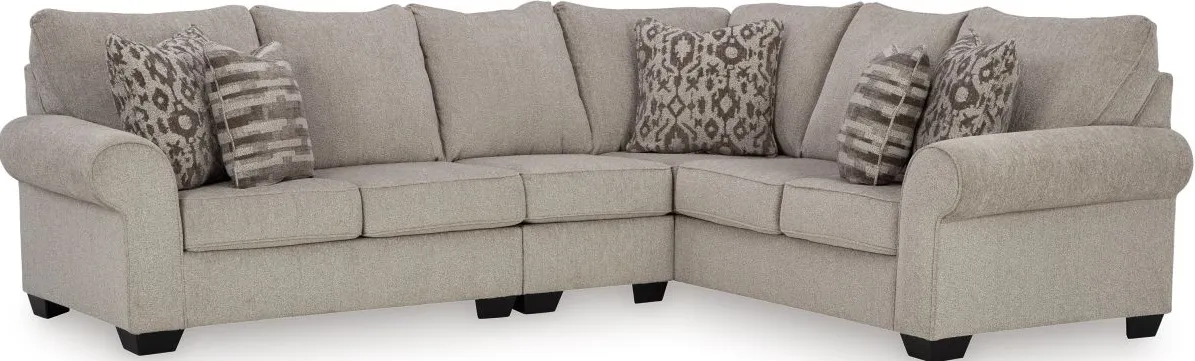 Signature Design by Ashley® Claireah 3-Piece Umber Sectional