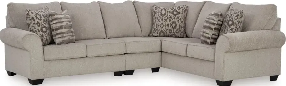 Signature Design by Ashley® Claireah 3-Piece Umber Sectional