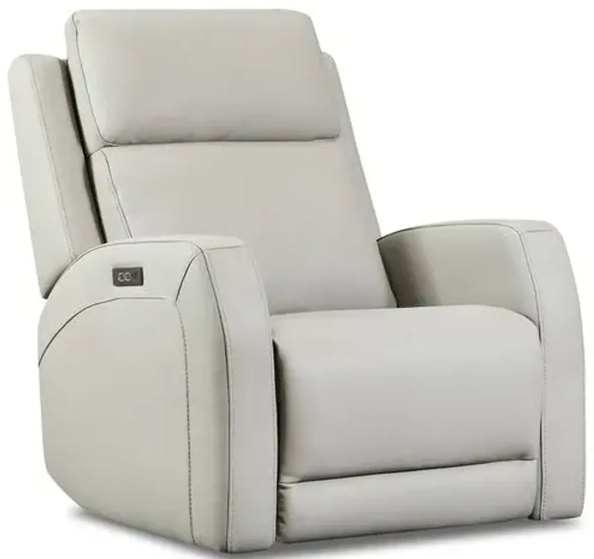 Southern Motion Berlin Mink Power Swivel Rocker Recliner with Power Headrest