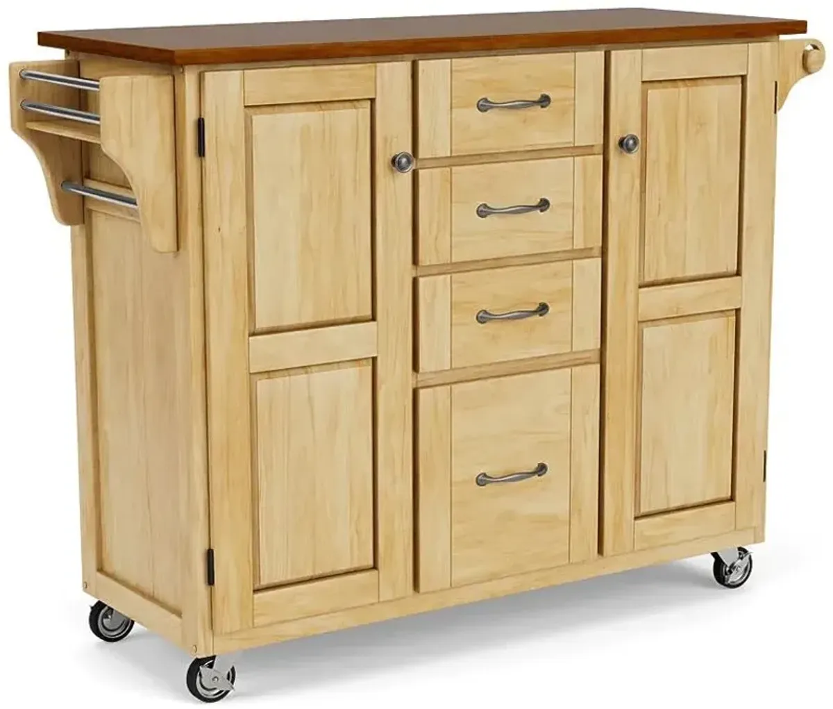 homestyles® Create-a-Cart Brown Kitchen Cart