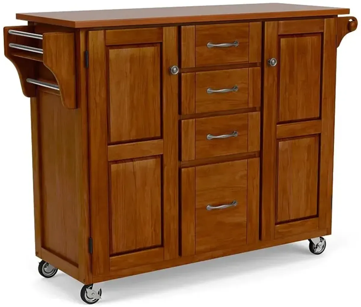 homestyles® Create-a-Cart Brown Kitchen Cart