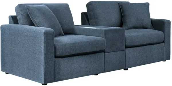 Signature Design by Ashley® Modmax 3-Piece Ink Modular Sectional with Console