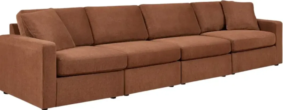 Signature Design by Ashley® Modmax 4-Piece Spice Sectional