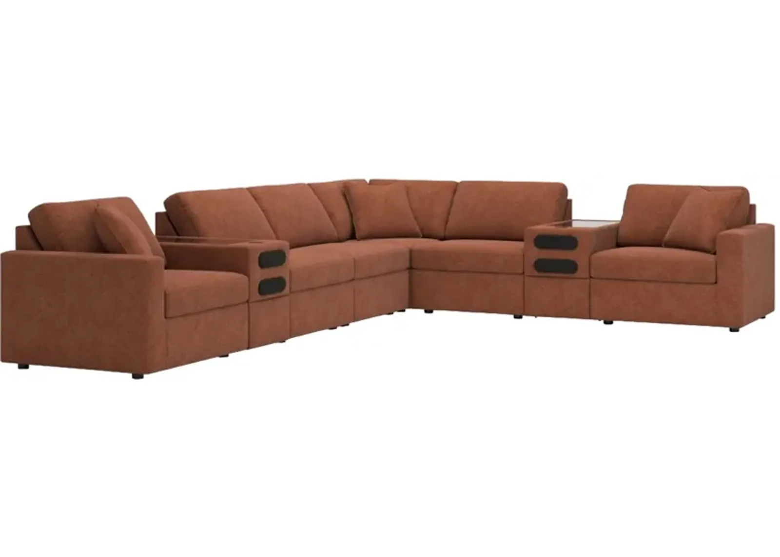 Signature Design by Ashley® Modmax 8-Piece Spice Sectional