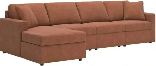 Signature Design by Ashley® Modmax 4-Piece Spice Left-Arm Facing Sectional and Chaise