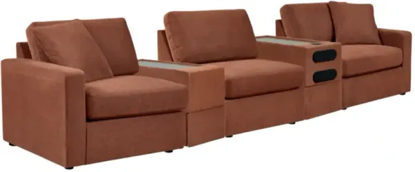 Signature Design by Ashley® Modmax 5-Piece Spice Modular Sectional with Audio System