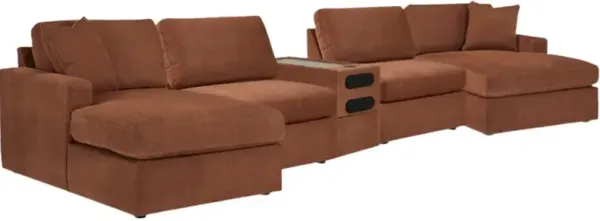 Signature Design by Ashley® Modmax 5-Piece Spice Modular Sectional with Audio Console