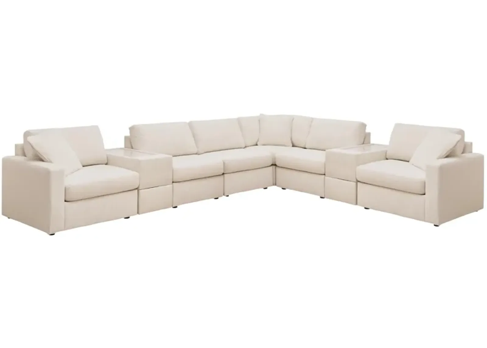 Signature Design by Ashley® Modmax 8-Piece Oyster Sectional