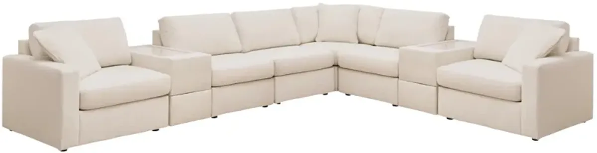 Signature Design by Ashley® Modmax 8-Piece Oyster Sectional