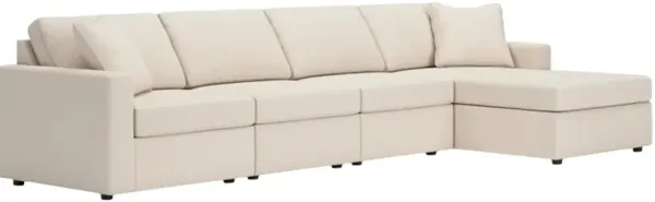 Signature Design by Ashley® Modmax 4-Piece Oyster Right Arm Facing Sectional with Chaise