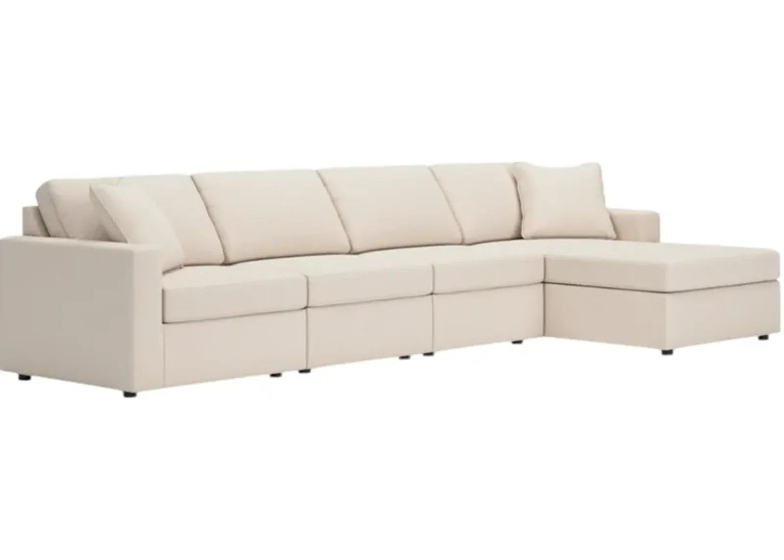 Signature Design by Ashley® Modmax 4-Piece Oyster Sectional with Right-Arm Facing Chaise