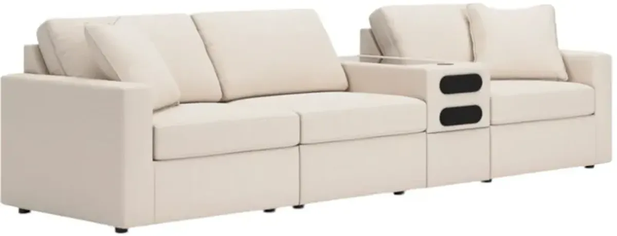 Signature Design by Ashley® Modmax 4-Piece Oyster Sectional with Audio Console