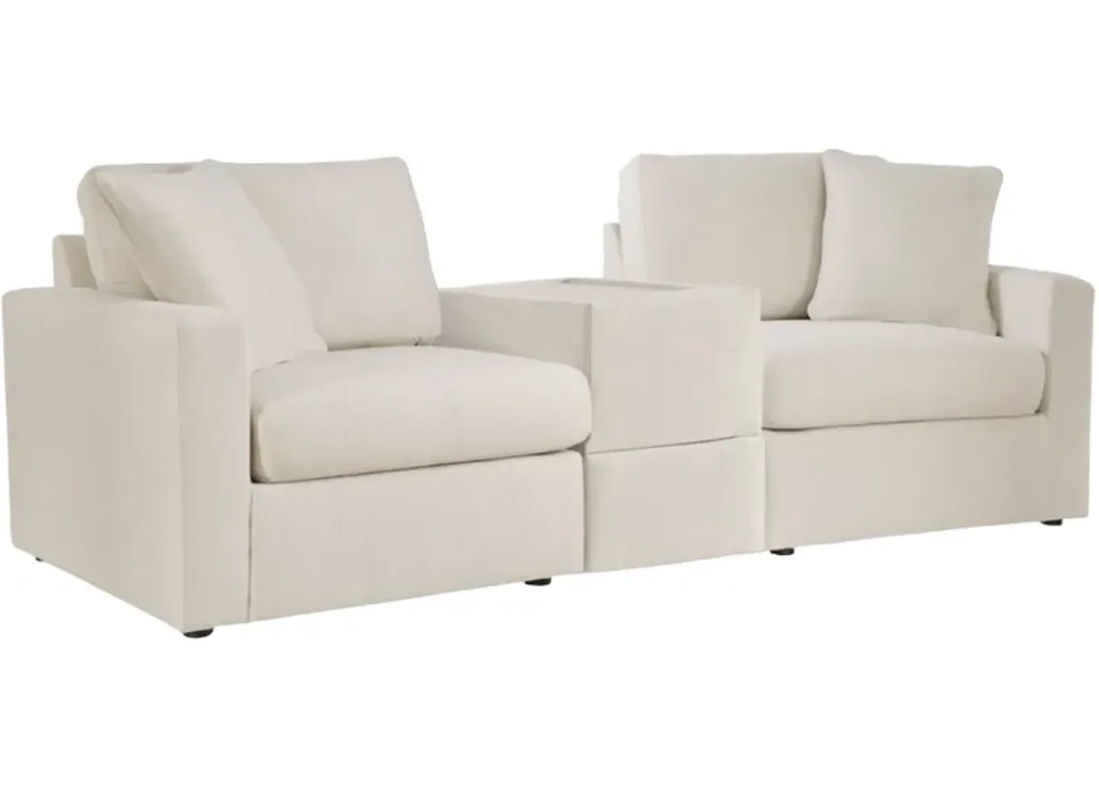 Signature Design by Ashley® Modmax 3-Piece Oyster Sectional with Console