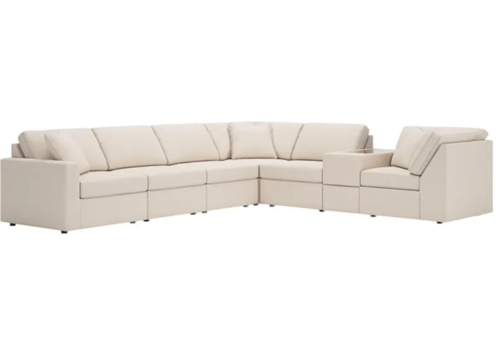 Signature Design by Ashley® Modmax 7-Piece Oyster Sectional with Storage Console