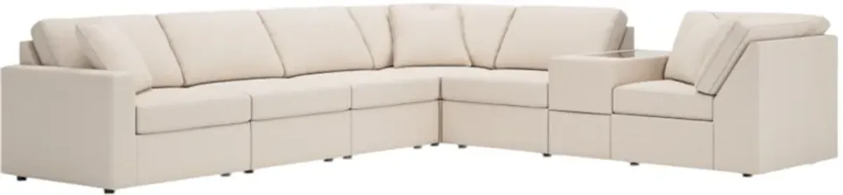 Signature Design by Ashley® Modmax 7-Piece Oyster Sectional with Storage Console