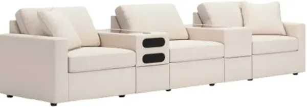 Signature Design by Ashley® Modmax 5-Piece Oyster Modular Sectional with Audio System