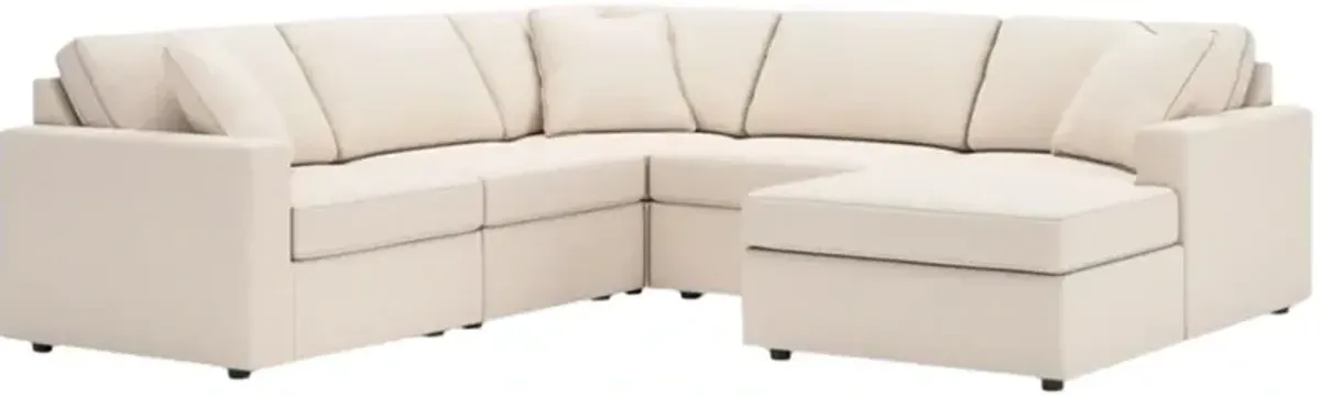 Signature Design by Ashley® Modmax 5-Piece Oyster Right-Arm Facing Sectional and Chaise