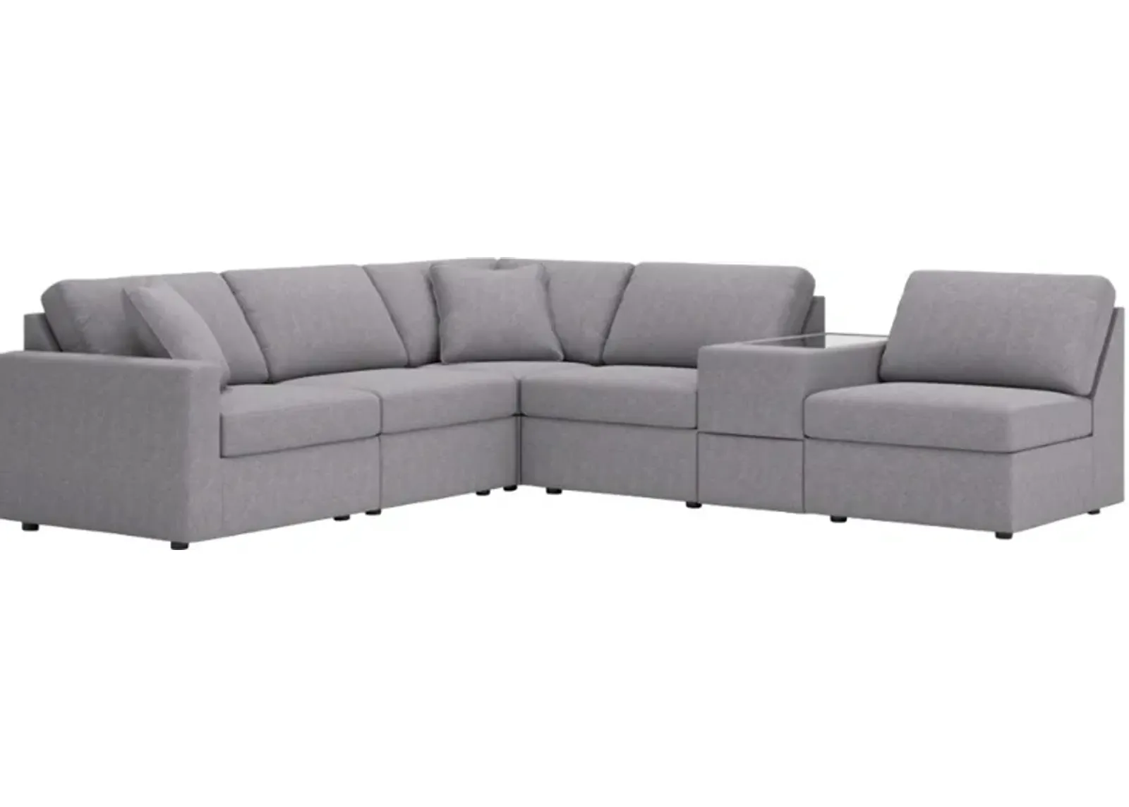 Signature Design by Ashley® Modmax 6-Piece Sectional with Storage Console