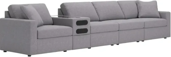 Signature Design by Ashley® Modmax 5-Piece Granite Sectional