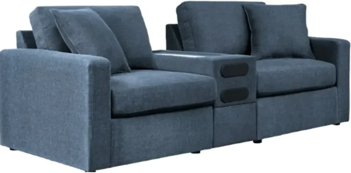 Signature Design by Ashley® Modmax 3-Piece Ink Sectional with Audio System