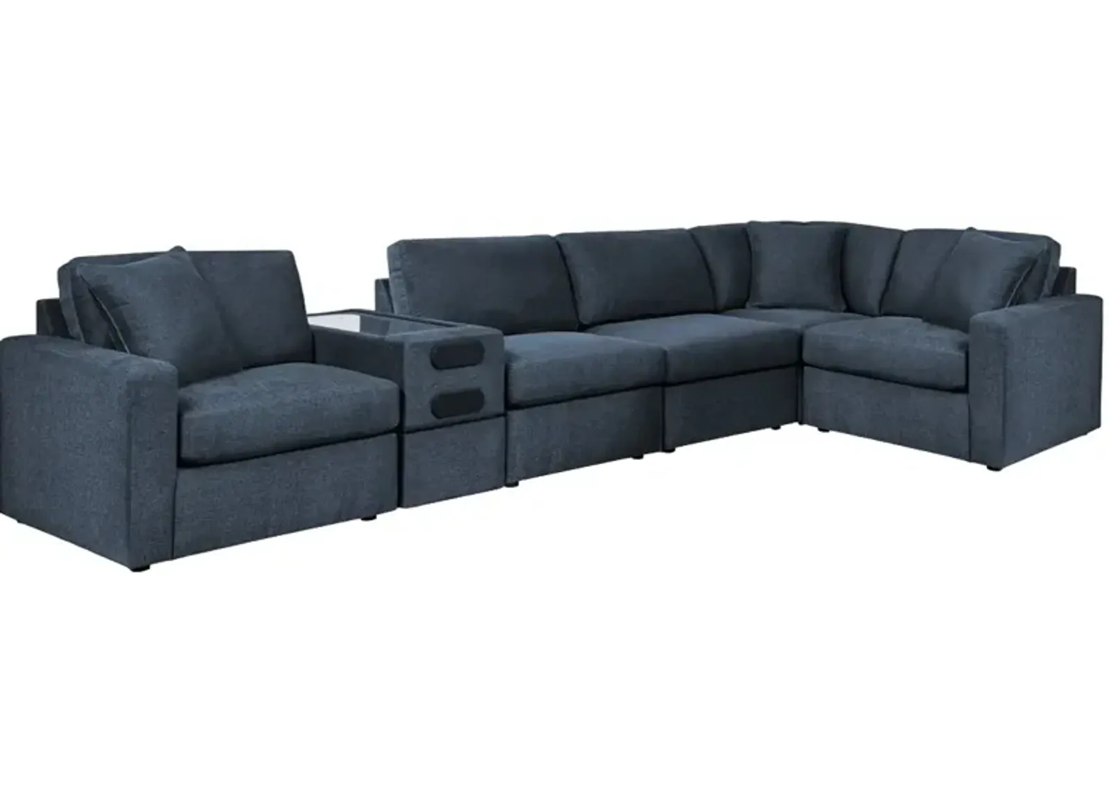 Signature Design by Ashley® Modmax 6-Piece Ink Sectional with Console