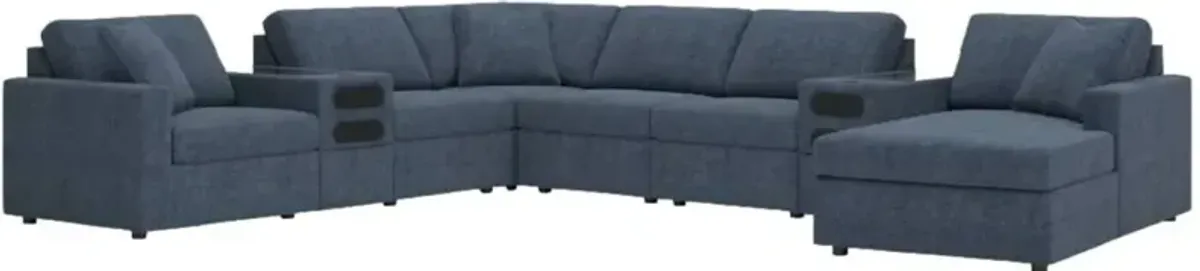 Signature Design by Ashley® Modmax 8-Piece Ink U-Shape Chaise Sectional