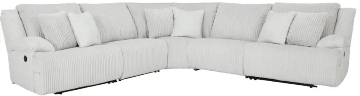 Signature Design by Ashley® Top Tier 5-Piece Alloy Manual Reclining Sectional