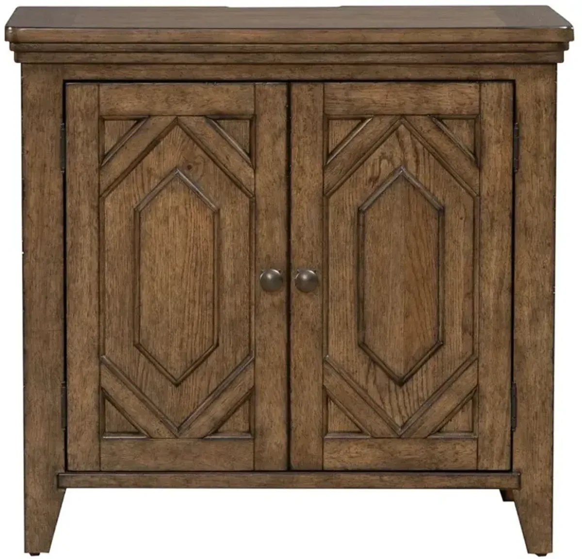 Liberty Furniture Carolina Park Amber Brown Bedside Chest