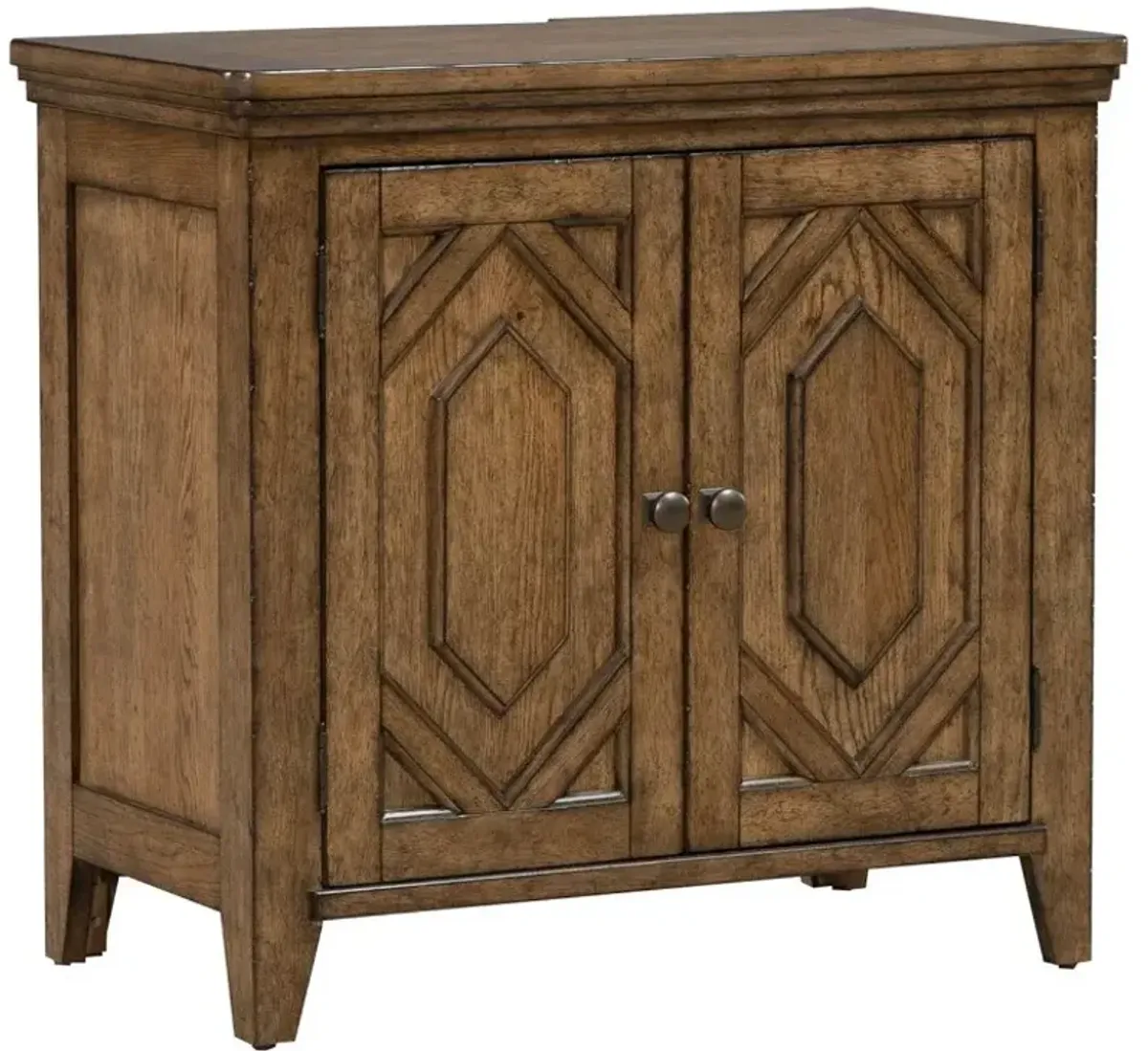 Liberty Furniture Carolina Park Amber Brown Bedside Chest