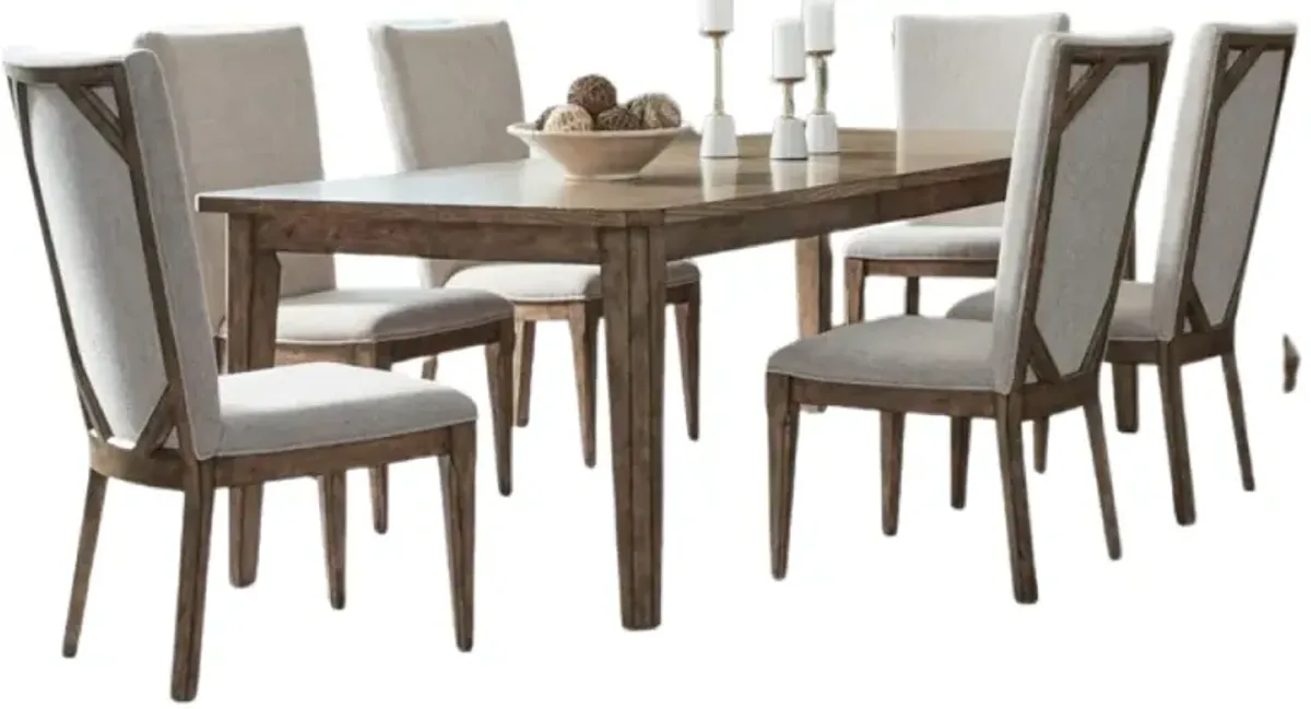 Liberty Furniture Carolina Park 7-Piece Amber Brown Dining Set
