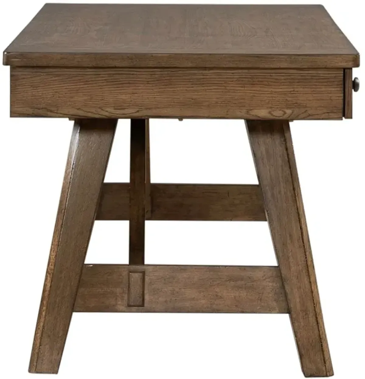 Liberty Furniture Carolina Park Amber Brown Writing Desk