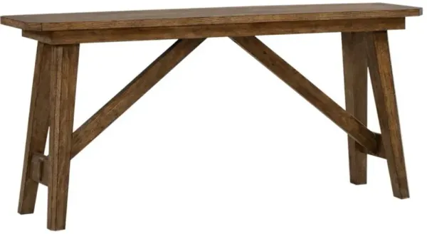 Liberty Furniture Carolina Park Amber Brown Sofa Table