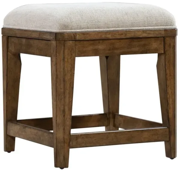 Liberty Furniture Carolina Park Amber Brown Console Stool