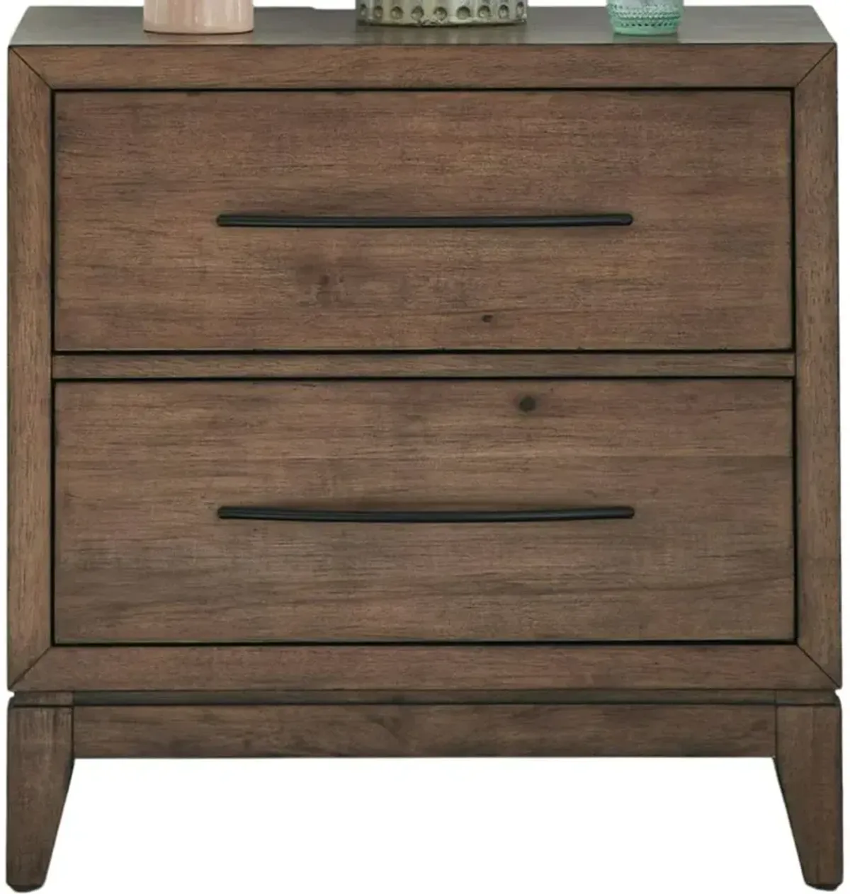 Liberty Furniture Shaker Lakes Harvest Brown Nightstand