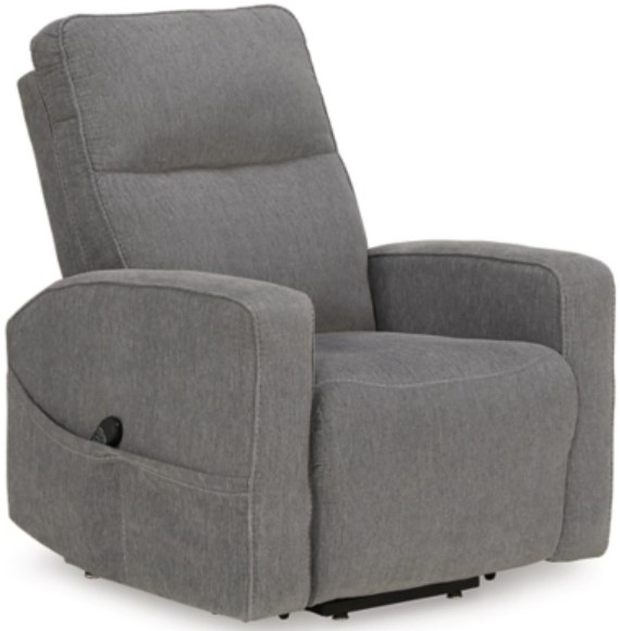 Signature Design by Ashley® Starganza Gray Power Lift Recliner