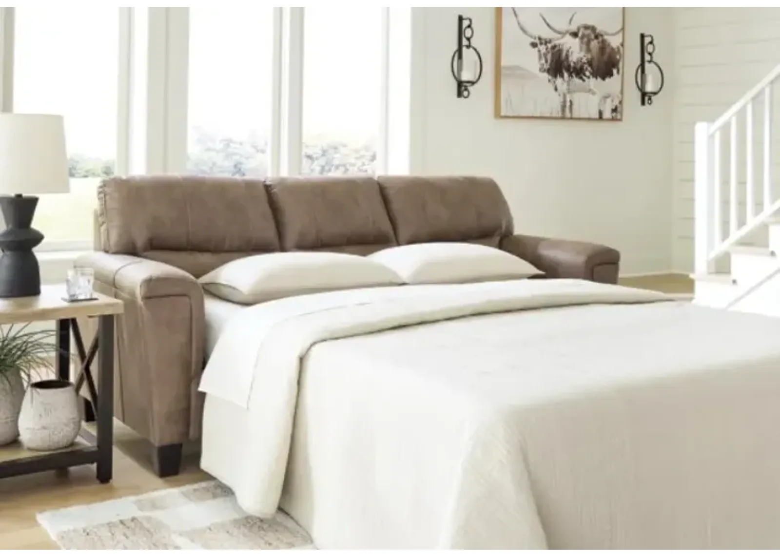 Signature Design by Ashley® Navi Fossil Queen Sofa Sleeper